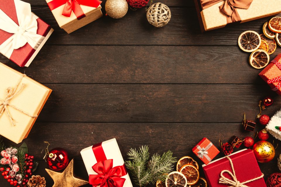 Illustrative photograph of gift Box