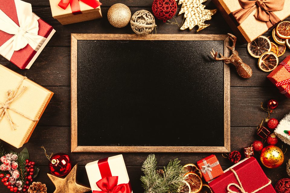 Illustrative photograph of gift Box